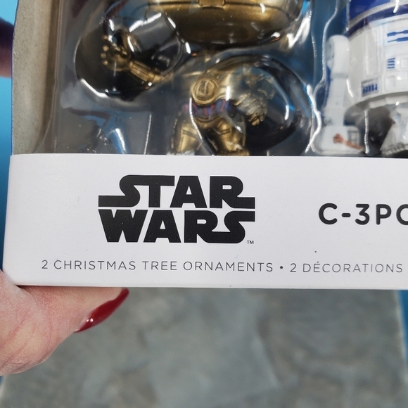 C-3PO and R2D2 ornament set New in box - Picture 6 of 7